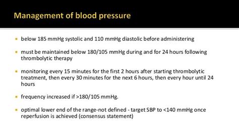 complications of thrombolysis (alteplase) in stroke