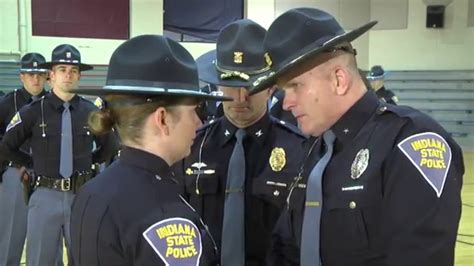 Indiana State Police Early Morning Pinning 2015 - YouTube