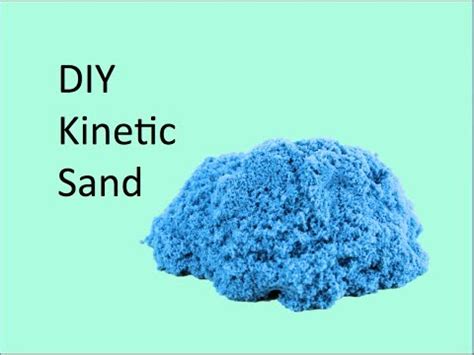 Kinetic Sand Recipe | Blog Dandk