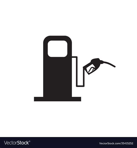 Gasoline or gas station logo design template Vector Image