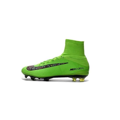 Nike Mercurial Superfly 5 FG Cristiano Ronaldo Boots Green Black