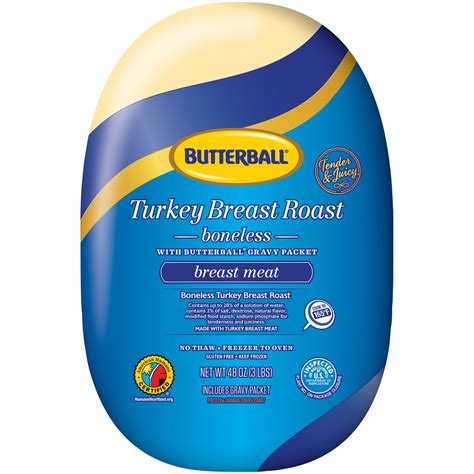 Butterball® Breast Meat Boneless Turkey Breast Roast with Butterball® Gravy Packet 48 oz ...