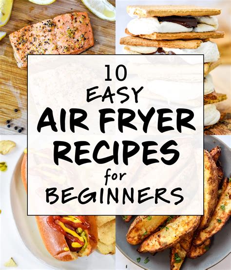 10 Easy Air Fryer Recipes for Beginners - Project Meal Plan