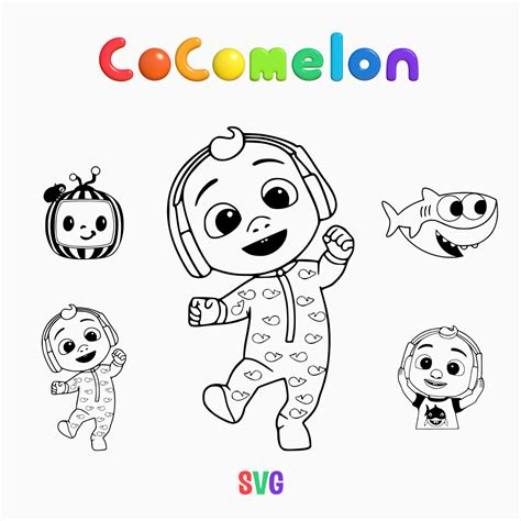 15+ Free Printable cocomelon coloring pages - AllanTaylan