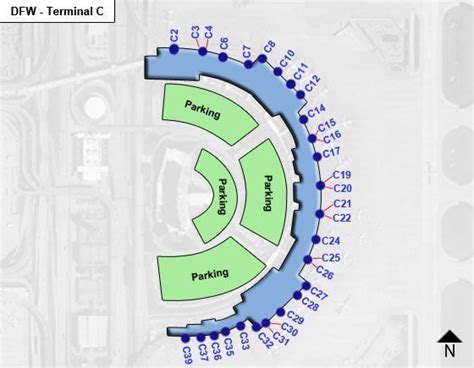 Dallas International Airport Map