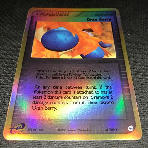 Oran Berry [Reverse Holo] #85 Prices | Pokemon Ruby & Sapphire ...