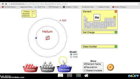 Phet Build-an-Atom HTML5 - YouTube