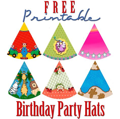 Printable Birthday Hat