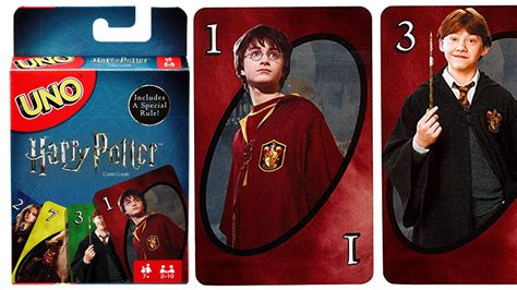 Cool Harry Potter UNO Card Game By Mattel