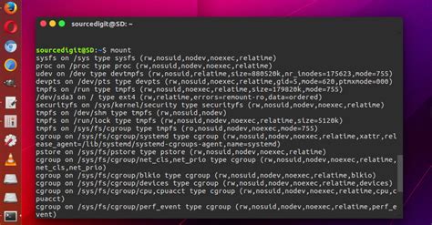 Understanding Linux Mount Command