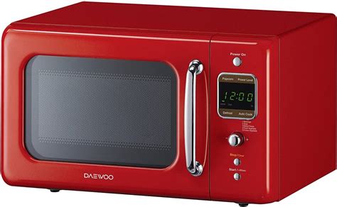 Daewoo Retro Red Microwave Oven Review - Red Microwaves