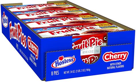 Hostess Cherry Pie 4.5oz 8count (PACK OF 6) - Walmart.com