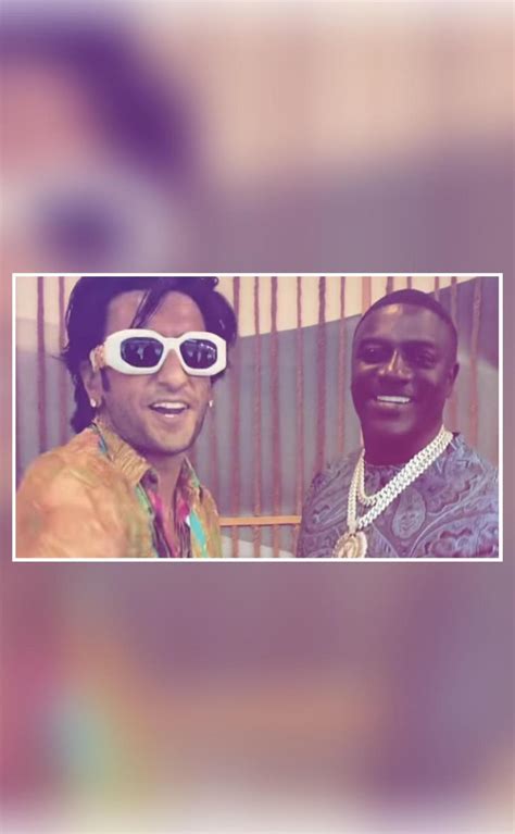 Ranveer sings & dances to ‘Chammak Challo’ with Akon, shares video