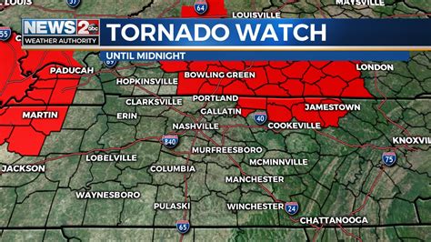 Significant severe storms with possible tornadoes today in Middle Tennessee | WKRN News 2