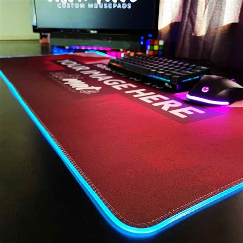 'Print your image' XXL Mega Custom RGB Gaming Mouse Pad | 90x40cm ...