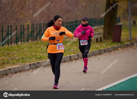 Pitesti Romania December 2023 Running Competition Organized Annually ...