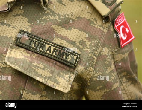 Turkish army uniform. Turkey troops Stock Photo - Alamy