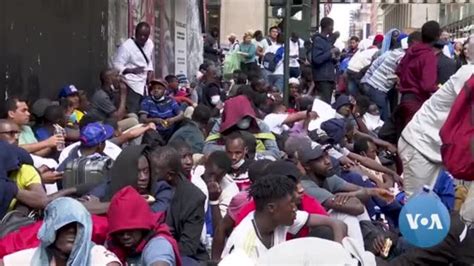 New York City Residents Protest Migrant Crisis