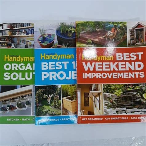 3 The Family Handyman Books 2014 Reader's Digest | Etsy