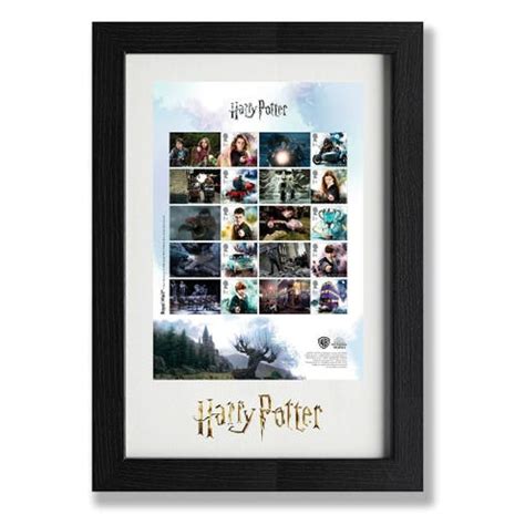 Royal Mail is releasing limited edition Harry Potter stamps