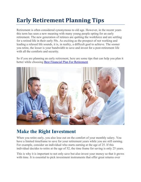 Early Retirement Planning Tips | Advisor World by AdvisorWorld - Issuu