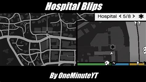 Gta 5 Hospital Locations Map