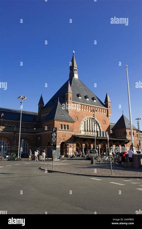 The exterior of the Copenhagen train station, Denmark Stock Photo - Alamy