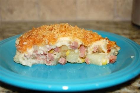 Creamy Ham and Potato Casserole | Ham and potato casserole, Potato ...