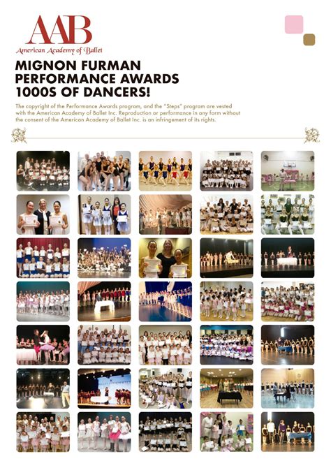 American Academy of Ballet: Summer School of Excellence, Teachers' Intensive & Performance Awards