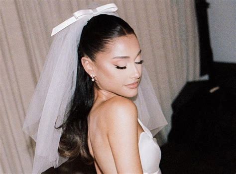 Ariana Grande Just Shared Her First Wedding Photos, and OMG Her Dress