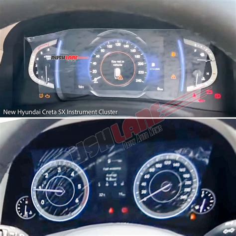 Hyundai Creta SX Updated - Gets Instrument Cluster Of Top Variant