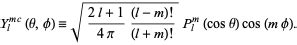 Spherical Harmonic -- from Wolfram MathWorld