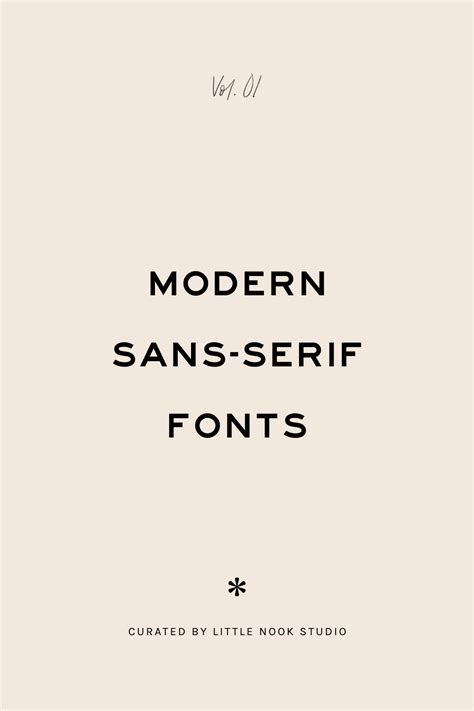 Minimalist Sans-Serif Fonts for Your Next Design or Logo Project | Typography fonts, Graphic ...