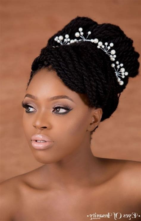 15 Best Collection of African Wedding Braids Hairstyles