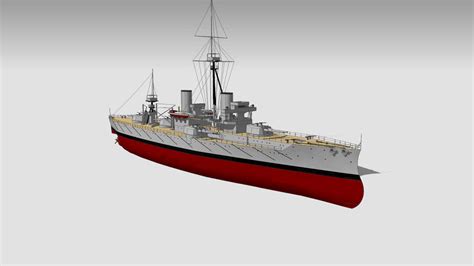 HMS DREADNOUGHT 1906 | 3D Warehouse