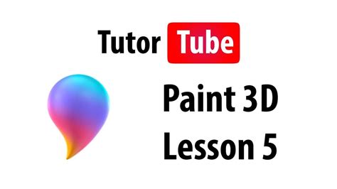 Paint 3D Tutorial - Lesson 5 - Brushes - YouTube