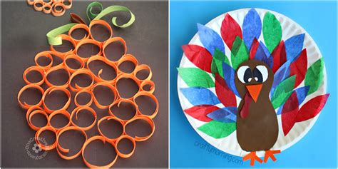 33 Easy Thanksgiving Crafts for Kids - Thanksgiving DIY Ideas for Children