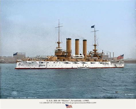 Today in history, the USS Maine exploded in Havana Harbor, killing 266 ...