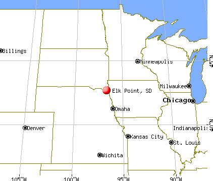 Elk Point, South Dakota (SD 57025) profile: population, maps, real estate, averages, homes ...