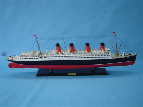 Buy RMS Aquitania Limited Model Cruise Ship 40in - Model Ships