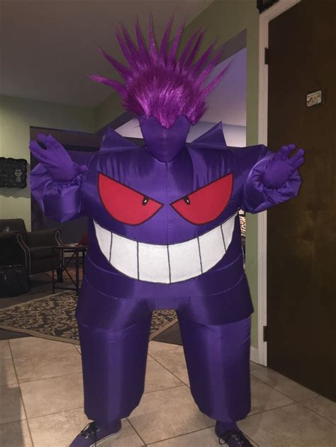 Gengar costume from Pokémon | Pokemon halloween costume, Pokemon costumes, Pokemon halloween