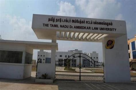 The Tamilnadu Dr Ambedkar Law University, Chennai - courses, fee, cut off, ranking, admission ...