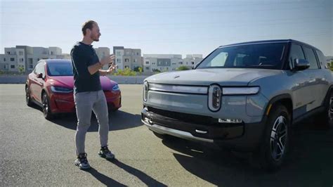 Watch Rivian R1S Vs Tesla Model X Plaid A To Z Comparison Test