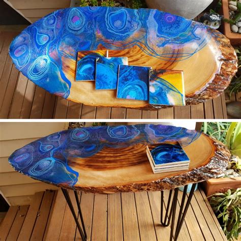 Artistic Coffee Table | Wood furniture plans, Old wood texture, Wood ...