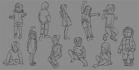 ArtStation - Children Poses