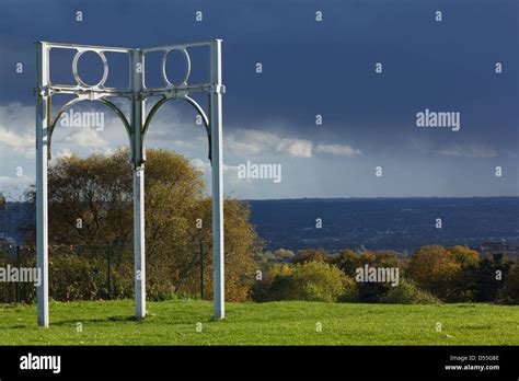 Reconstruction of part of the Crystal Palace Stock Photo - Alamy