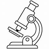 Microscope In A Doodle Style Outline coloring Book Page Line Art  sketch template