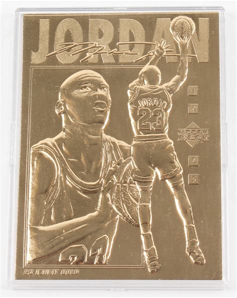 Michael Jordan Gold Cards - Printable Cards