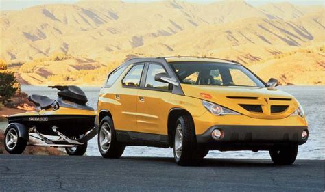 The Ugly Car Blog: The Pontiac Asstek, errr... Aztek, dedicated to the ugly cars of this world