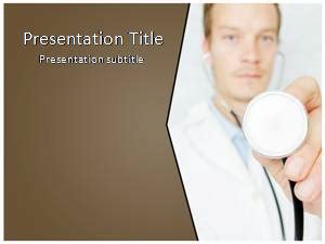 Doctor Free PowerPoint Template and Background